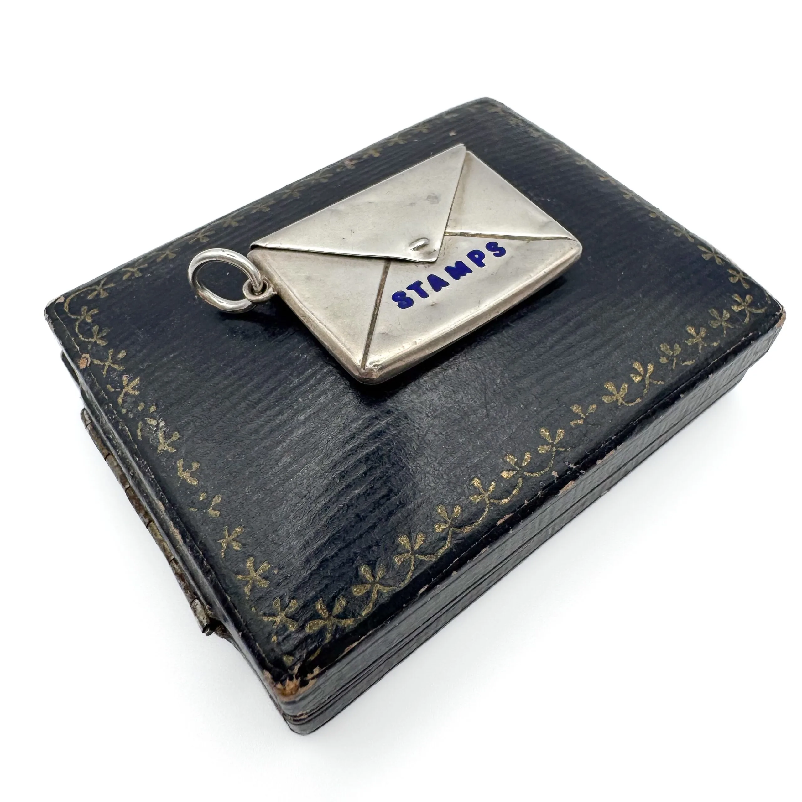 Early 20th Century Silver Stamp Case