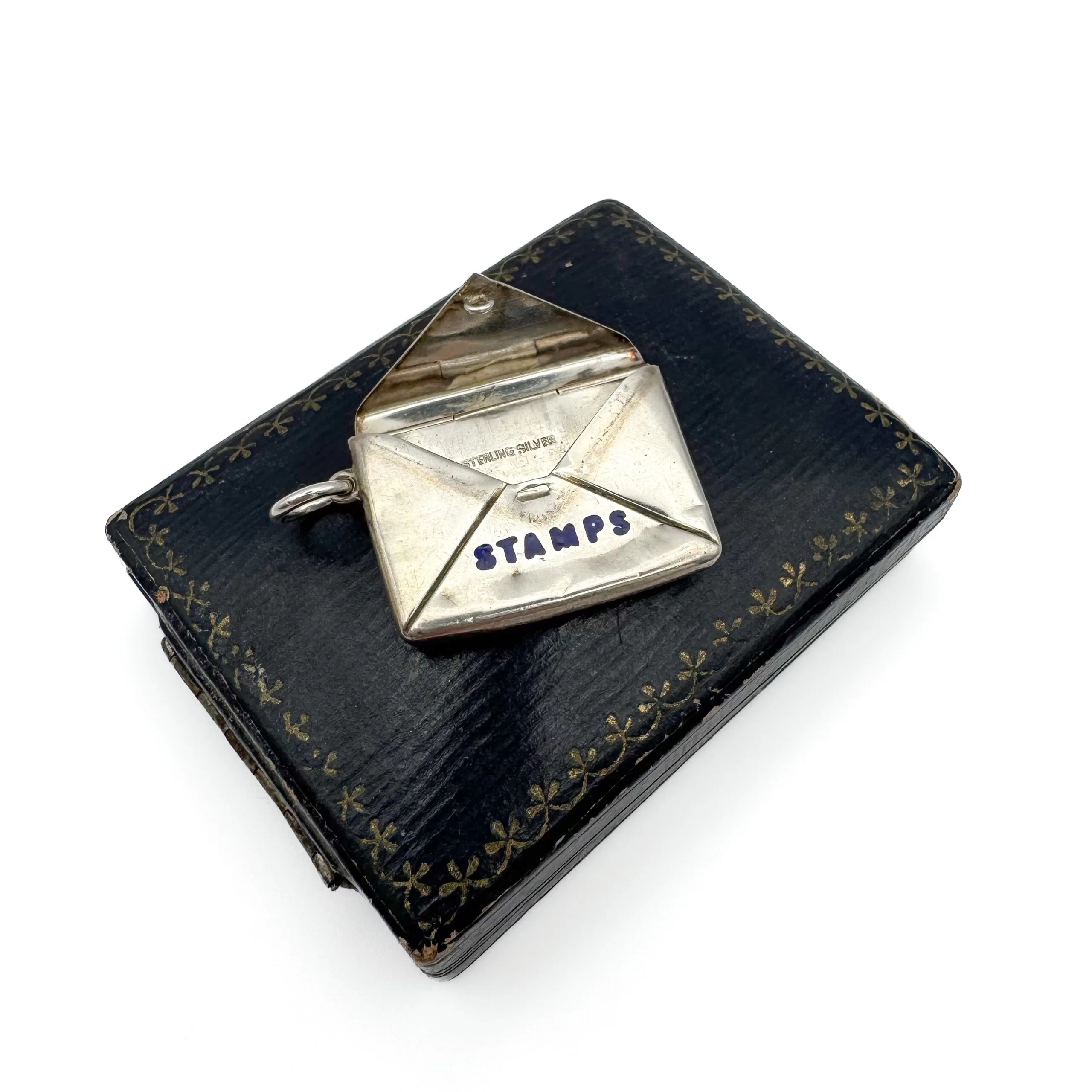 Early 20th Century Silver Stamp Case - Image 4