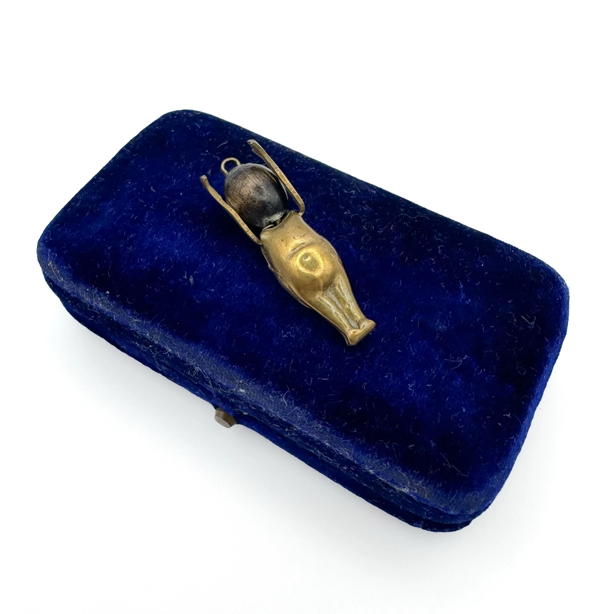 WW1 ‘Fumsup’ Lucky Charm (Brass & Wood)